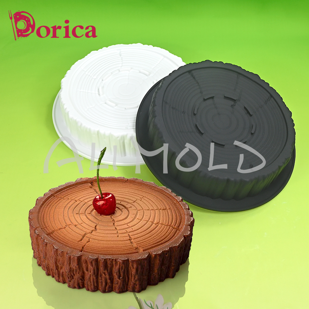 Candle Supplies Eu - Tree Stump Silicone Mold Pudding Chocolate