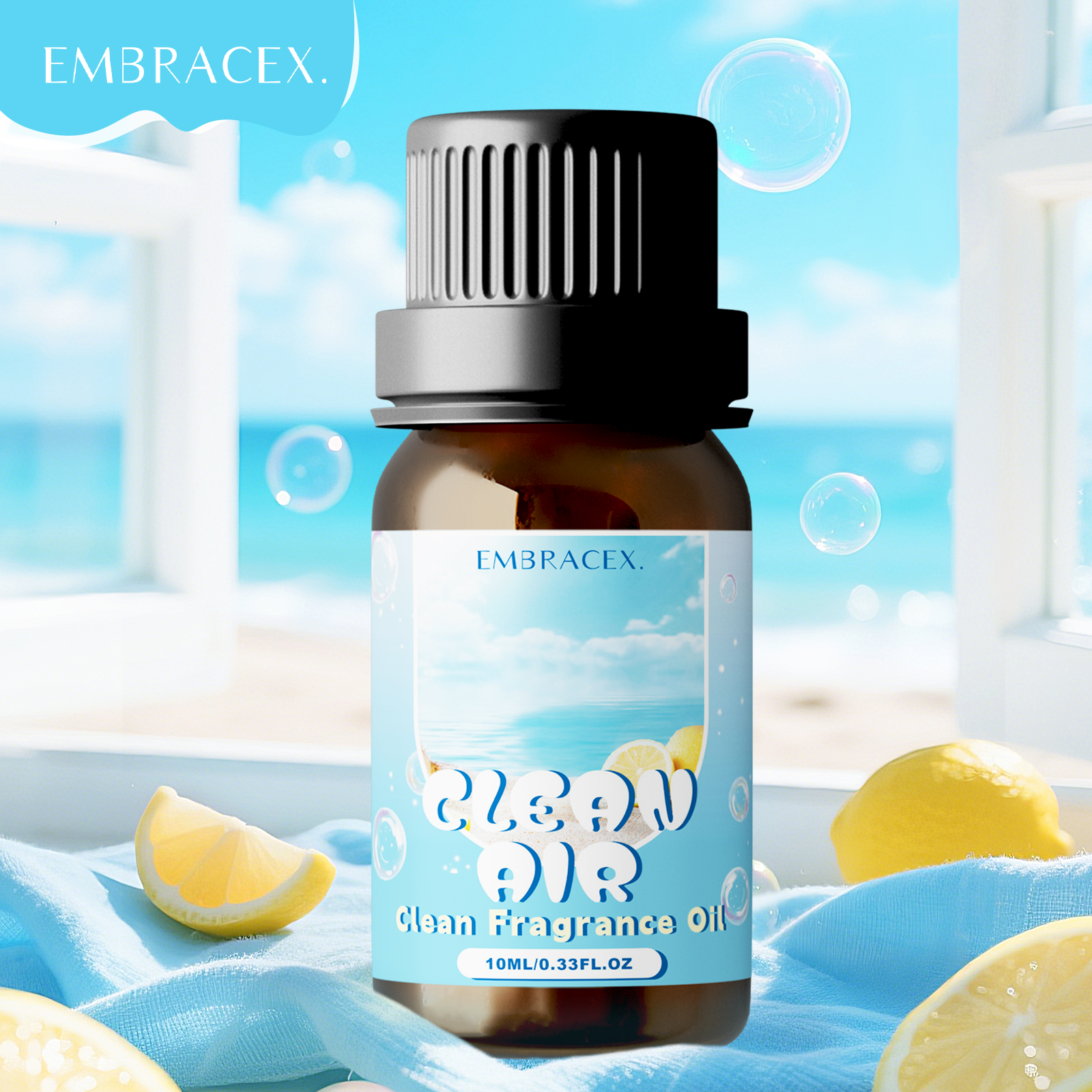 Fragrance Oil 10Ml - 10ml Clean Air Essential Oil Lemon