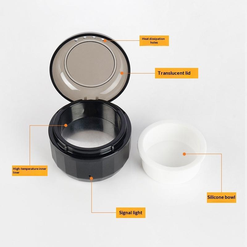 Wax Melting Pot - Mini Wax Heater Machine Silicone Bowl