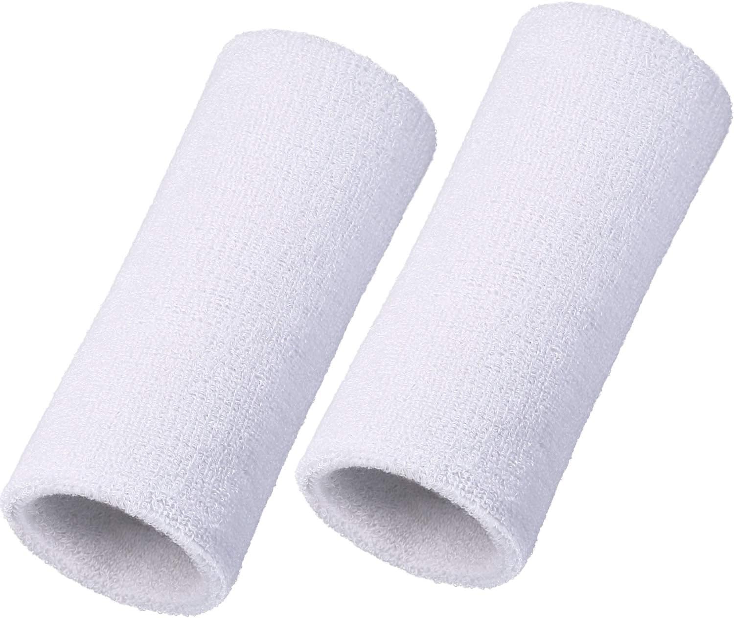 Cotton Wick 6 Inch - 2 Pack 6-Inch Wrist Sweatbands for
