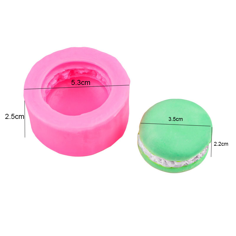 3D Macaron Fondant Silicone Mo - مراجعة Candle Supplies Eu وسعره