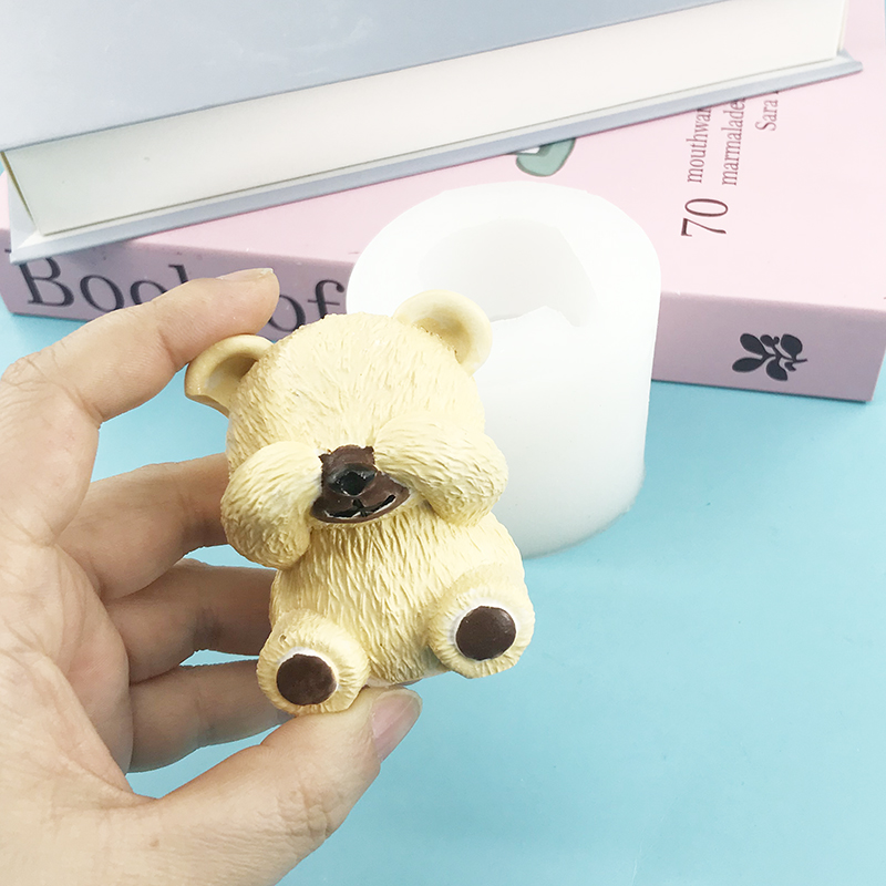 Blindfolded little bear Silico - مراجعة Candle Supplies Eu وسعره