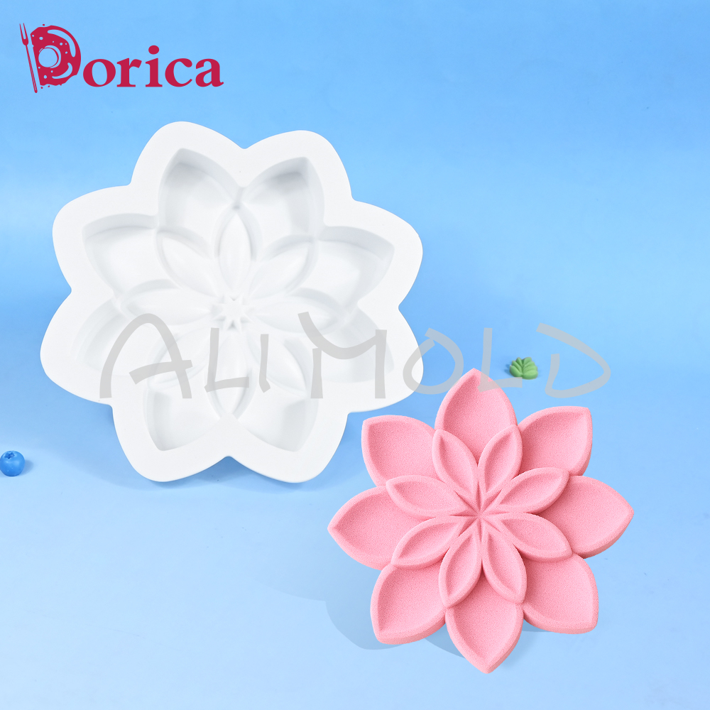 Flower Silicone Mold Pudding J - مراجعة Candle Supplies Eu وسعره