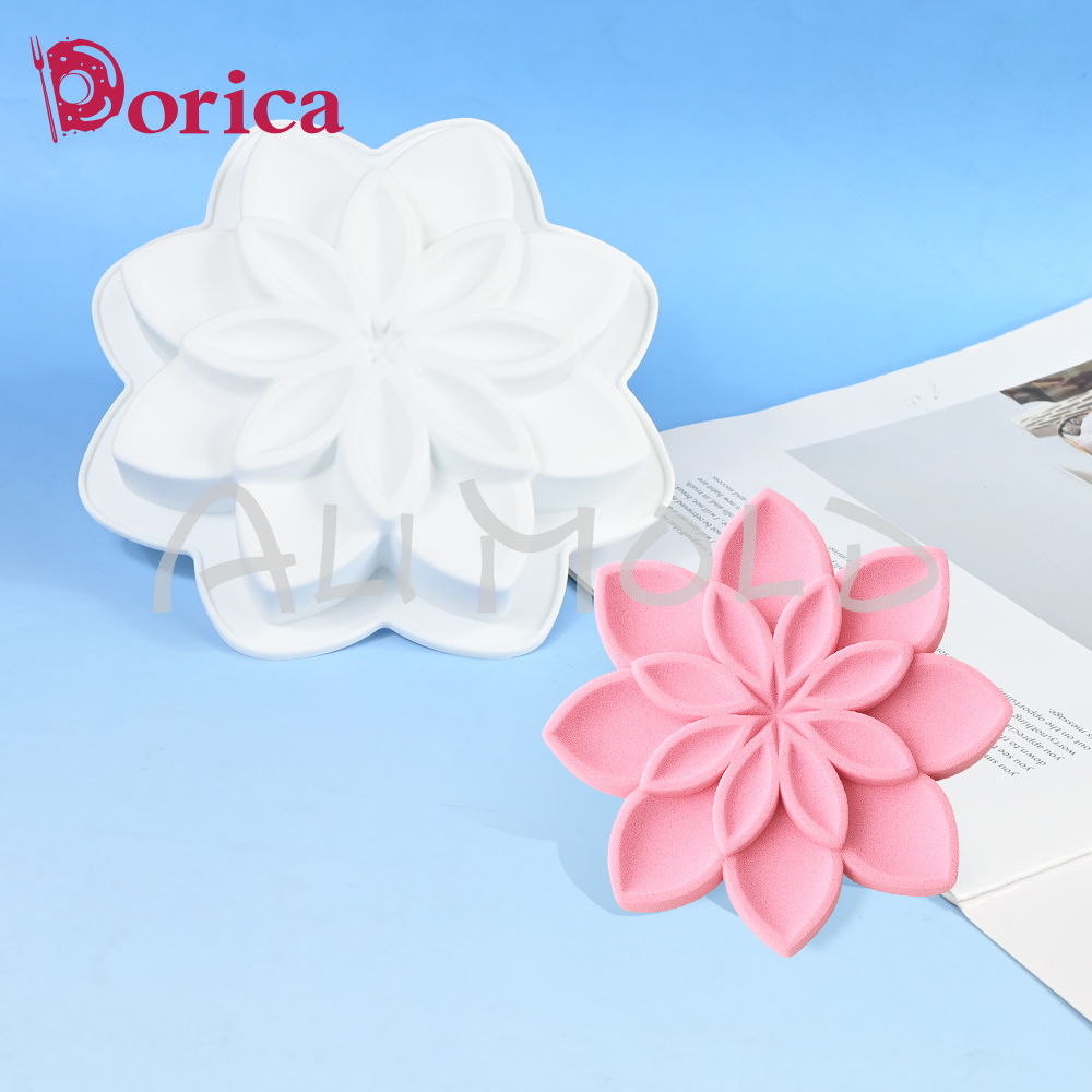 Flower Silicone Mold Pudding J - مراجعة Candle Supplies Eu وسعره