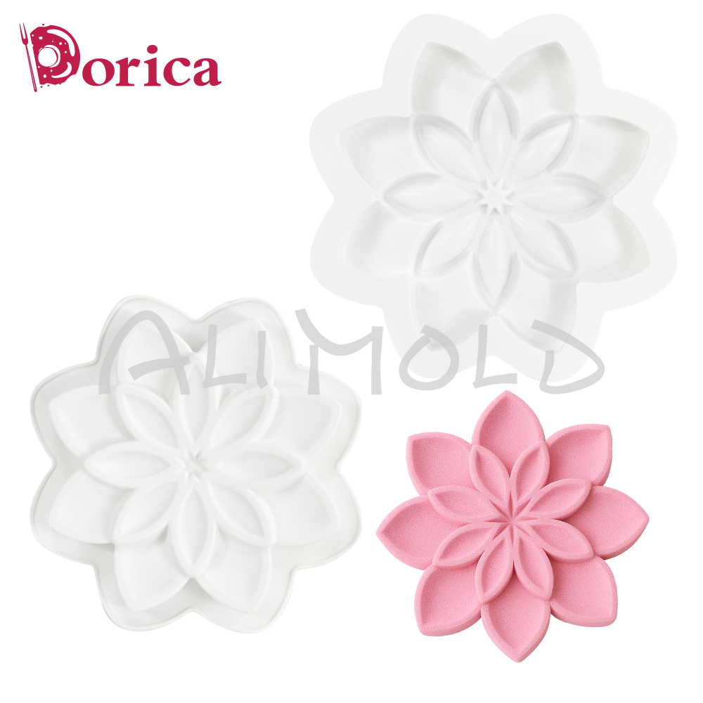 Flower Silicone Mold Pudding J - مراجعة Candle Supplies Eu وسعره