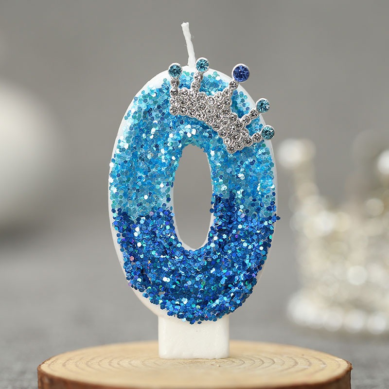 Creative Peacock Blue Crown Di - مراجعة Candle Supplies Usa وسعره