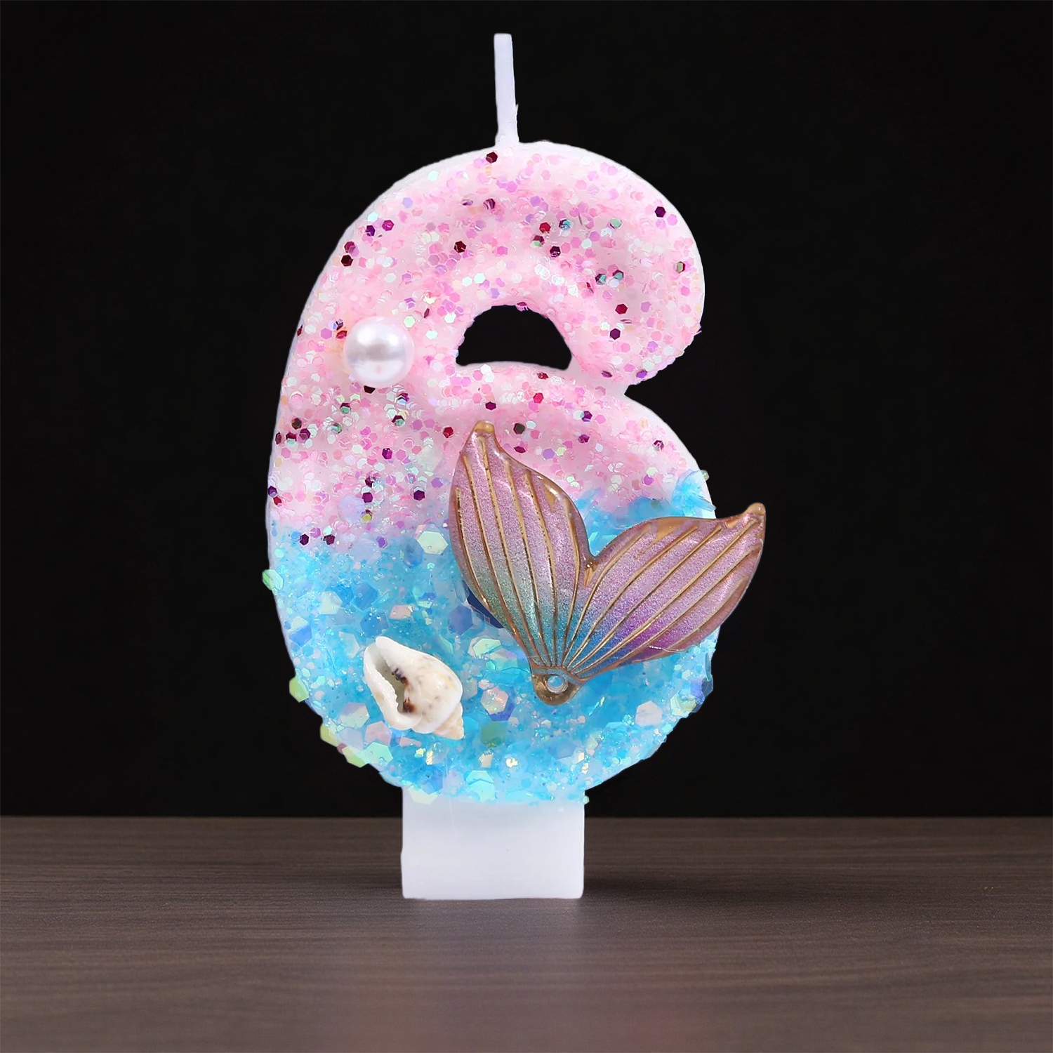 Gradient Blue Shell Pearl Crea - مراجعة Candle Supplies Usa وسعره