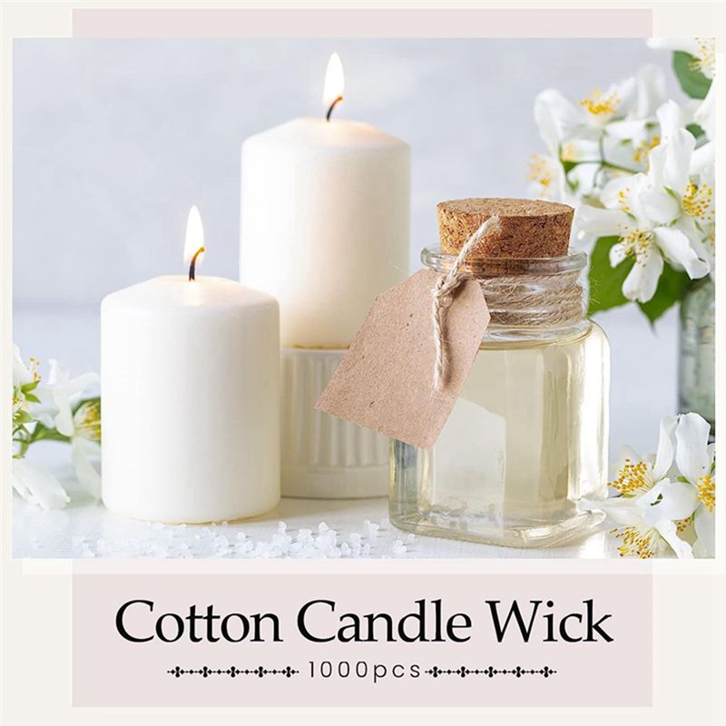 2026 + 1000 Pieces Cotton Cand - مراجعة Cotton Wick 6 Inch وسعره