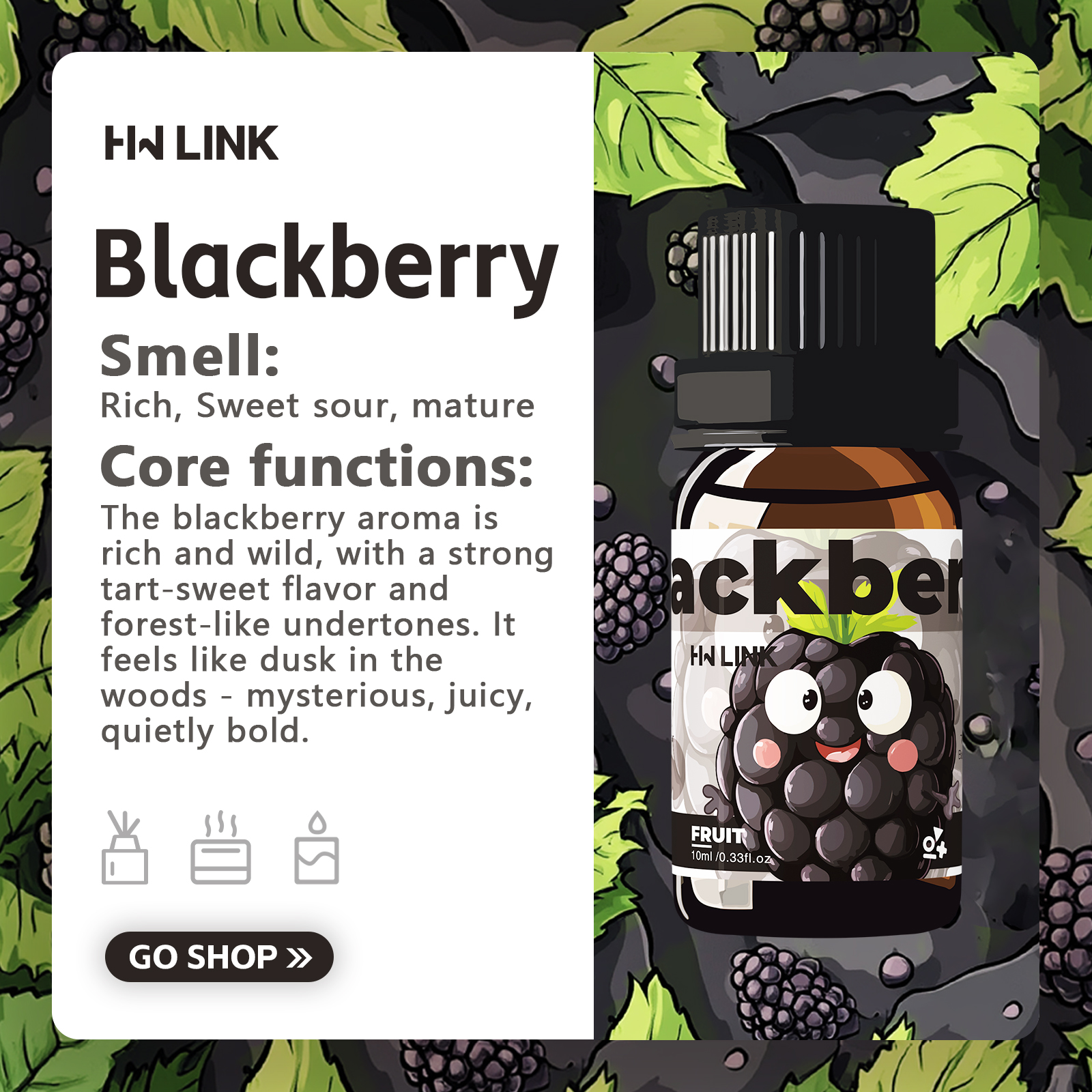 Blackberry Essential Oil Black - مراجعة Fragrance Oil 10Ml وسعره