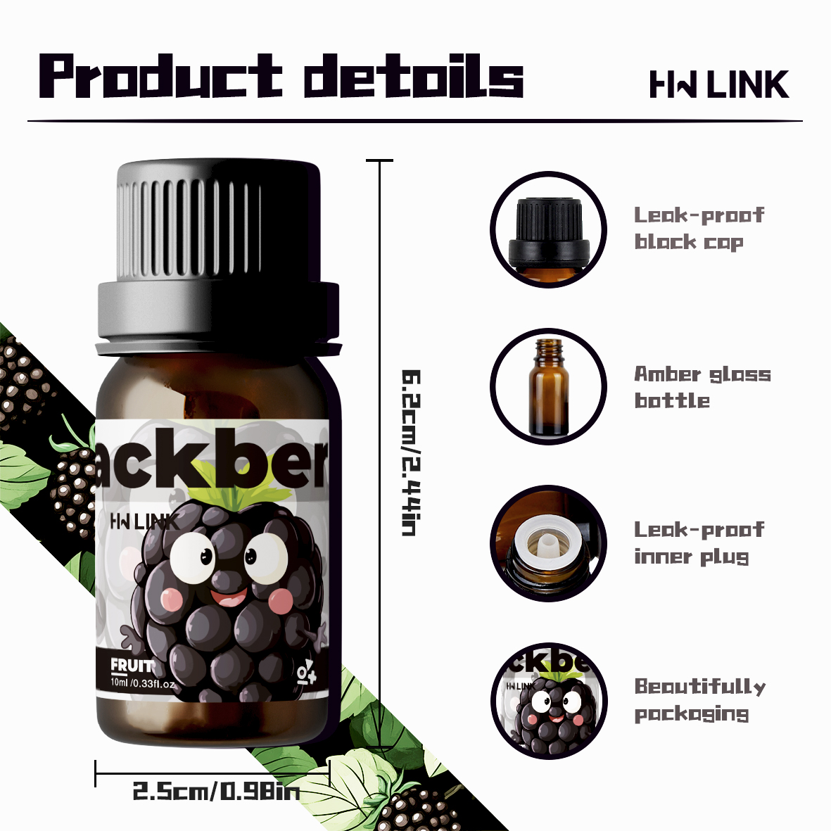 Blackberry Essential Oil Black - مراجعة Fragrance Oil 10Ml وسعره