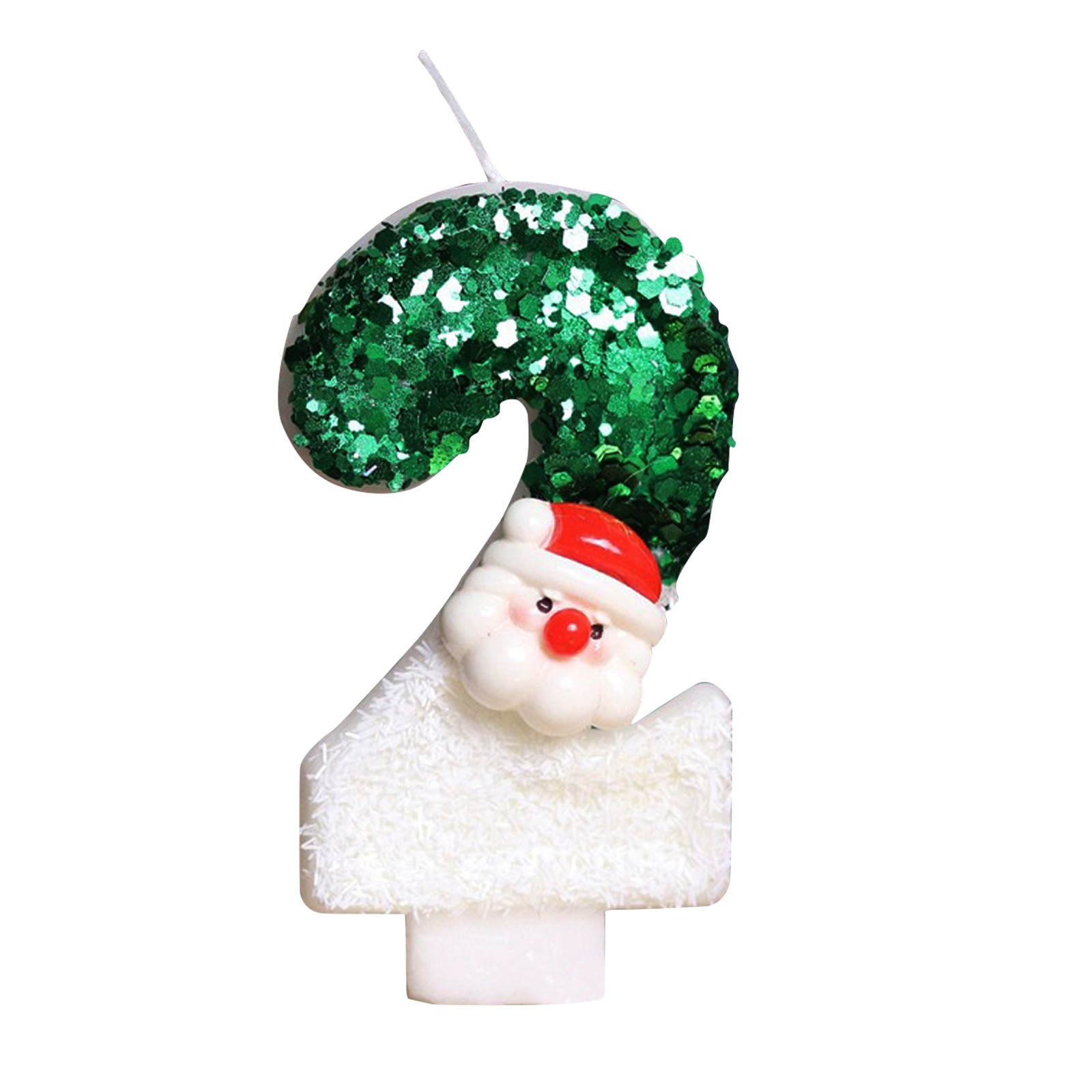 0-9 Numbers Santa Claus Cake C - مراجعة Candle Supplies Usa وسعره
