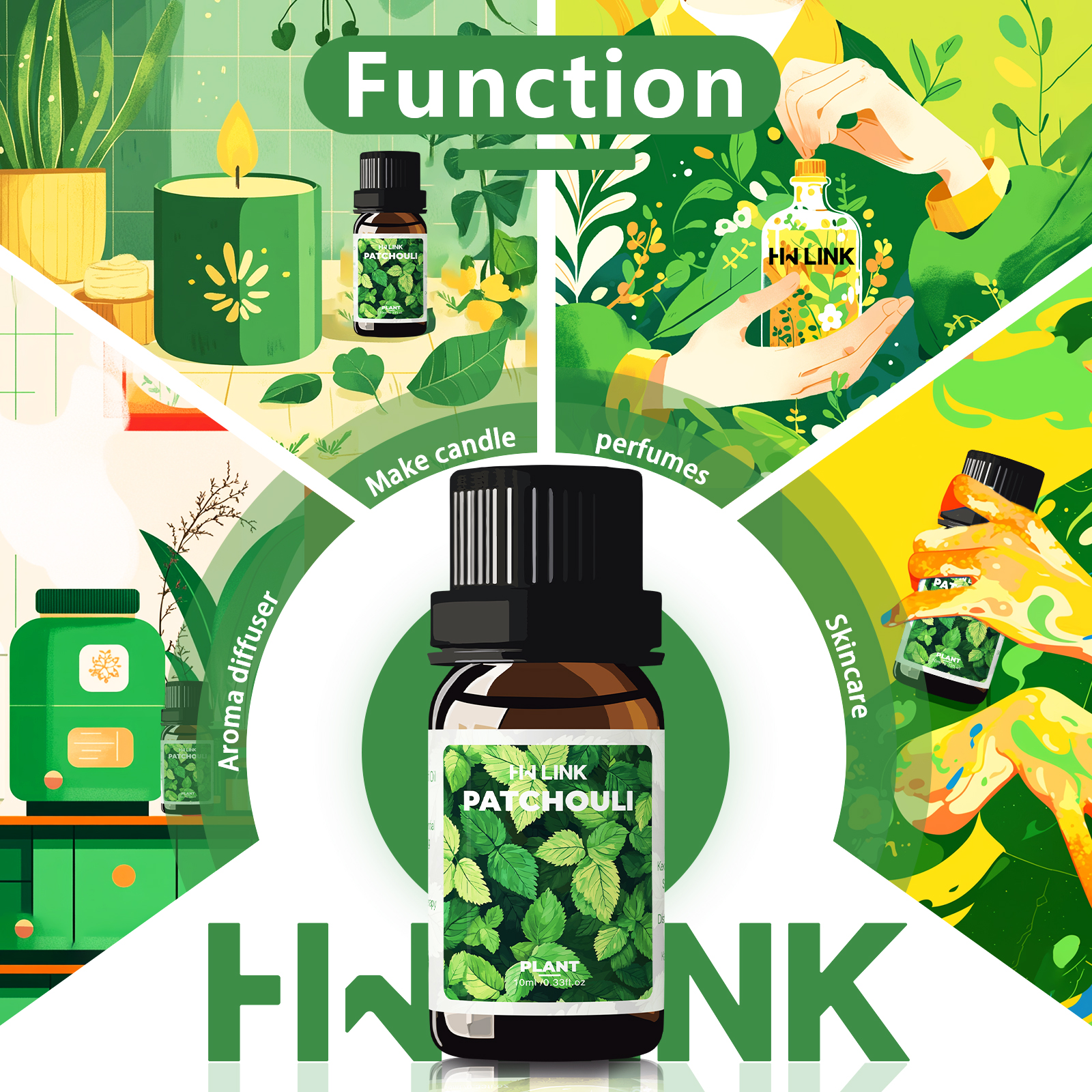 10ml Patchouli Essential Oils  - مراجعة Fragrance Oil 10Ml وسعره
