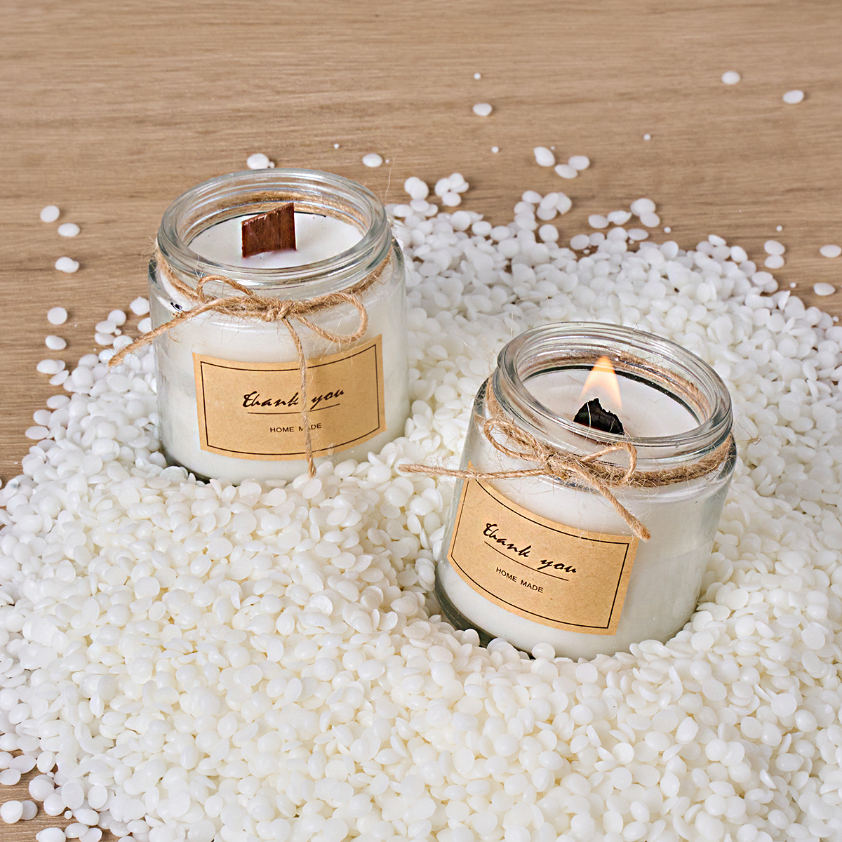 500g/1000g Natural Soy Wax DIY - مراجعة Candle Making Supplies Usa وسعره