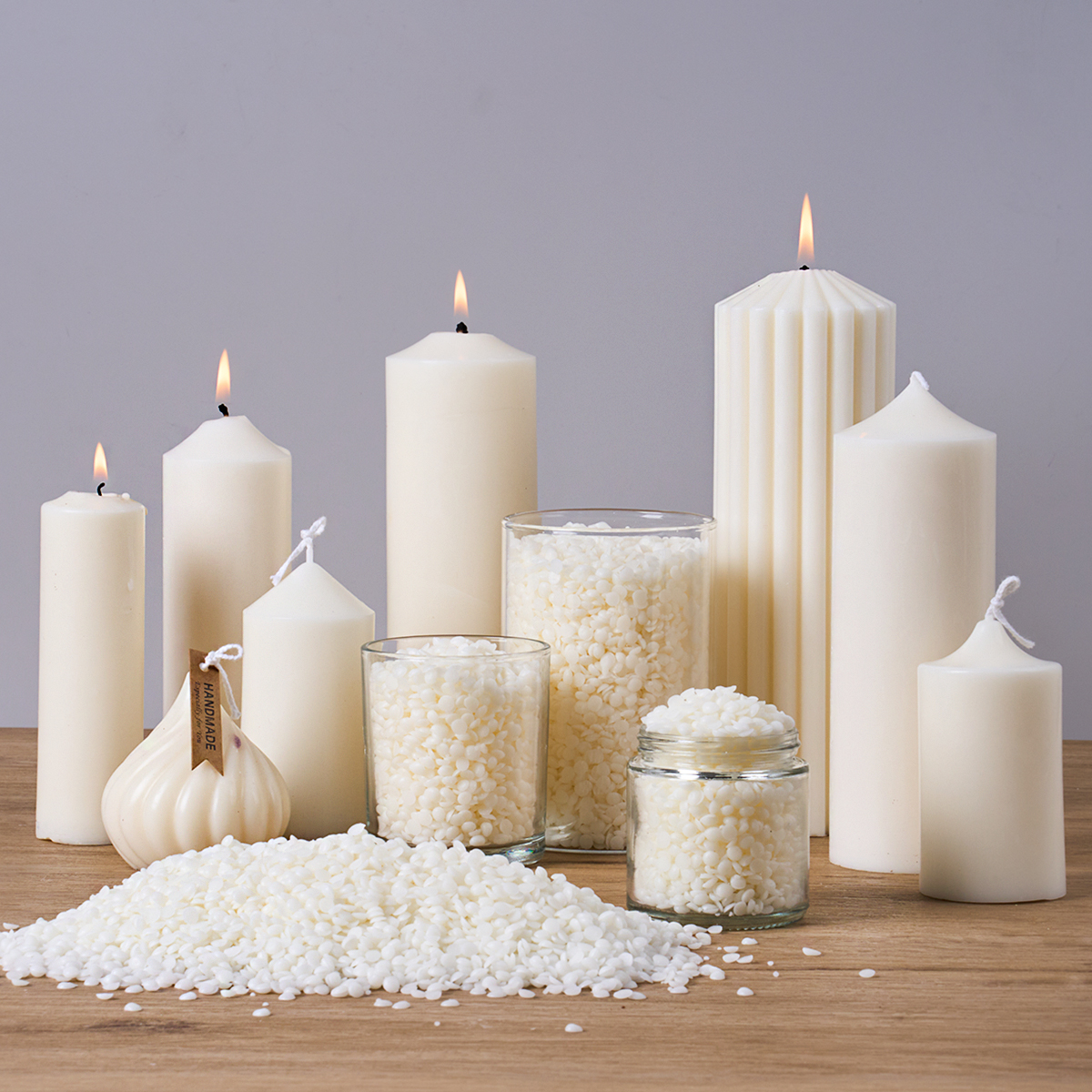 500g/1000g Natural Soy Wax DIY - مراجعة Candle Making Supplies Usa وسعره