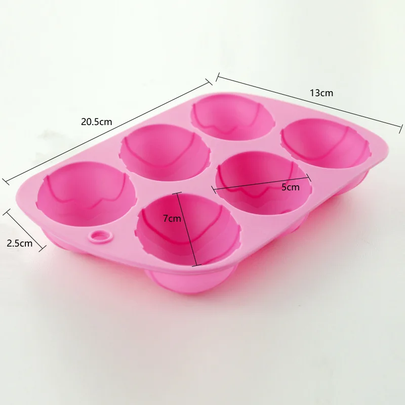 6 Holes 3D Silicone Soap Mold  - مراجعة Candle Supplies Eu وسعره