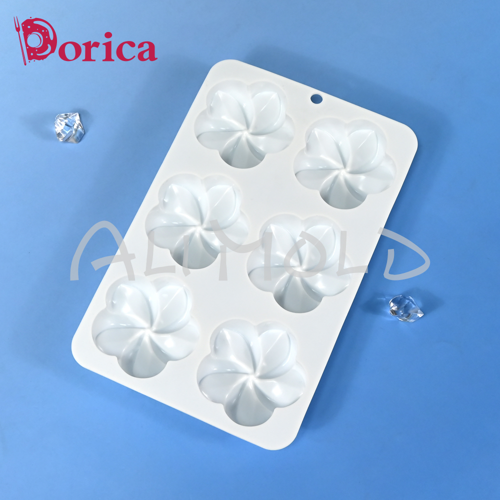 6 Cavities Flower Silicone Mou - مراجعة Candle Supplies Eu وسعره