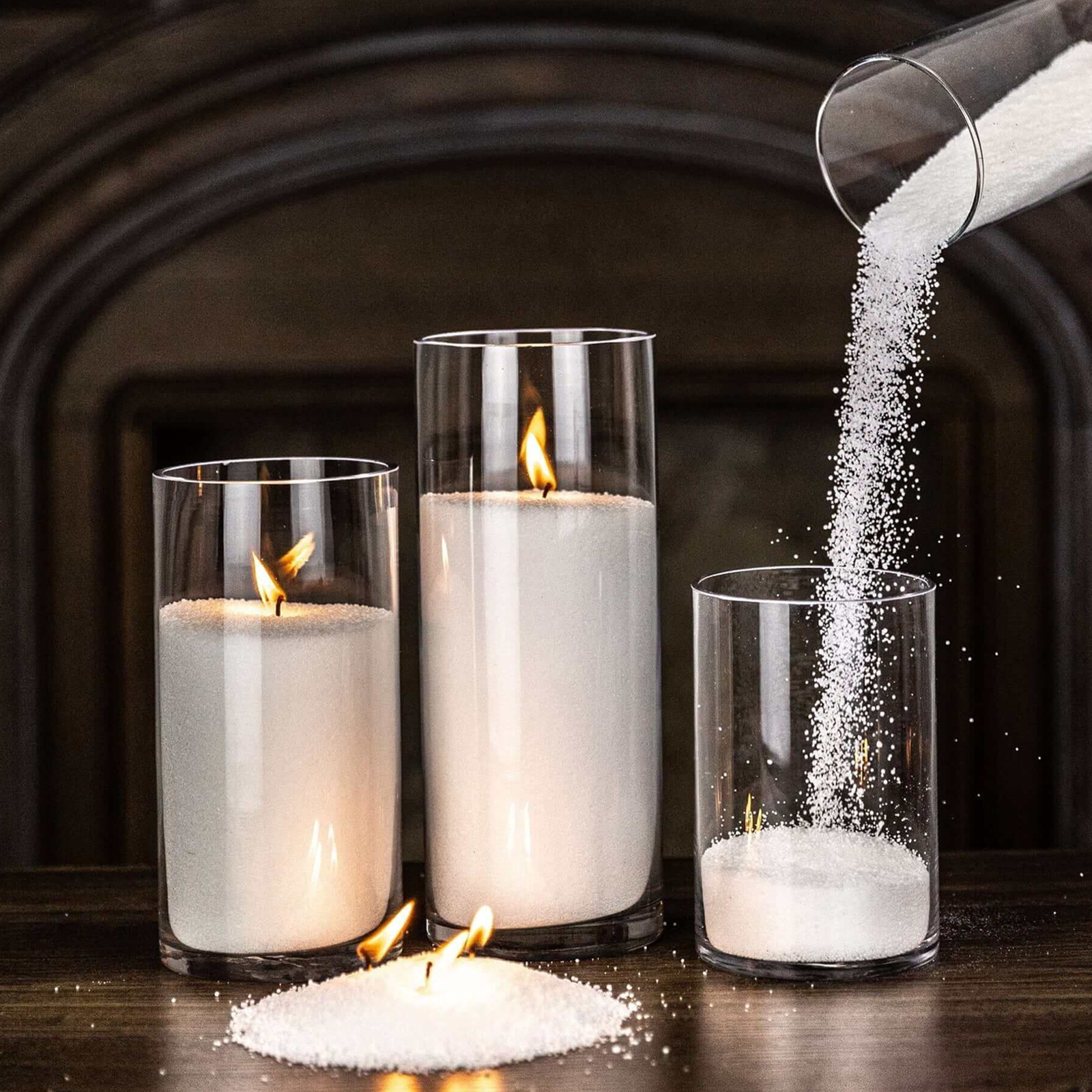 500g-1kg Sand Wax Ice Flower W - مراجعة Candle Making Supplies Usa وسعره