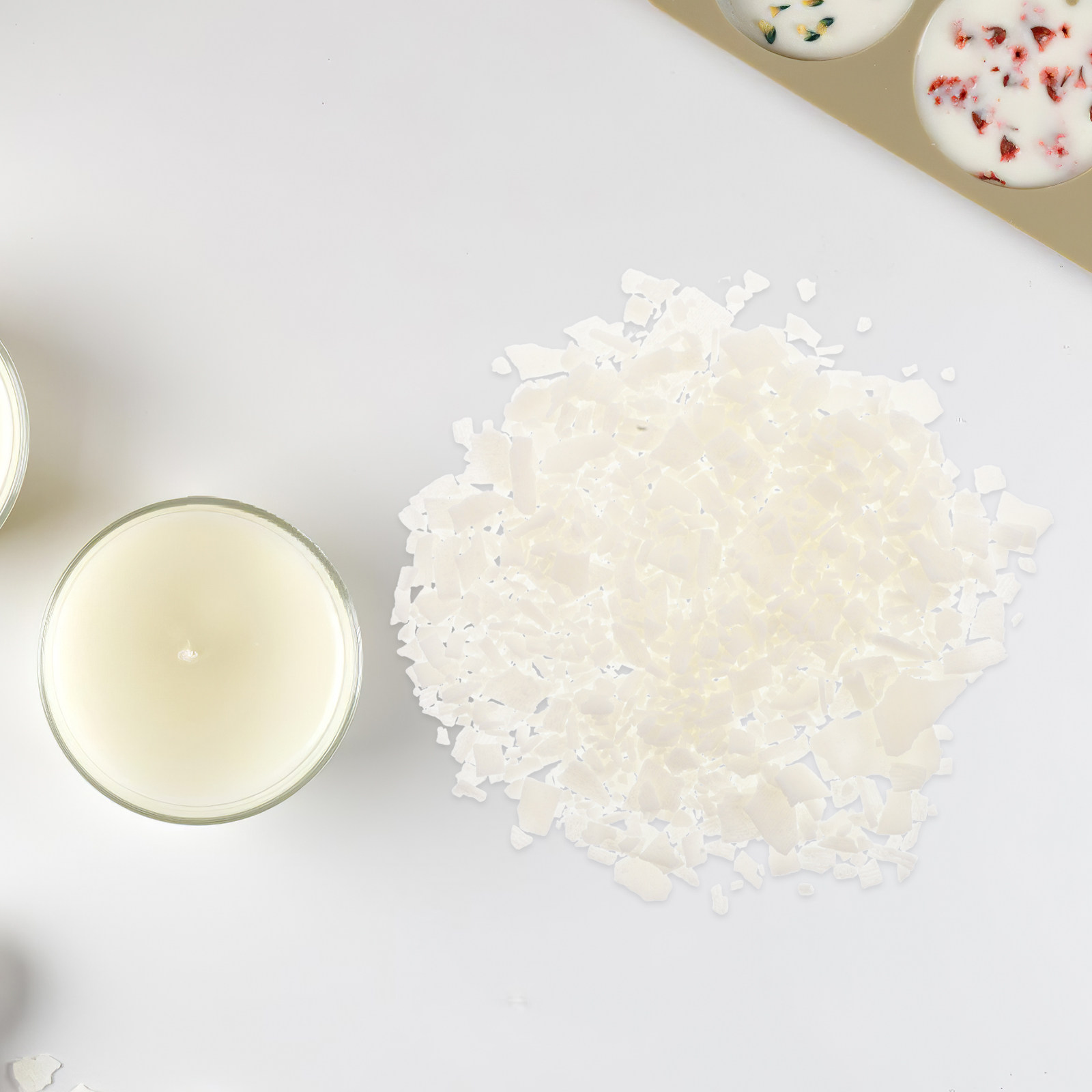 100G Soybean Wax Flakes Natura - مراجعة Candle Making Supplies Usa وسعره