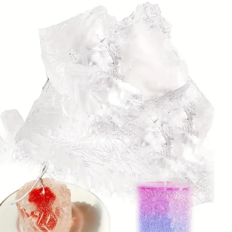 Transparent Crystal Wax, Jelly - مراجعة Candle Making Supplies Usa وسعره