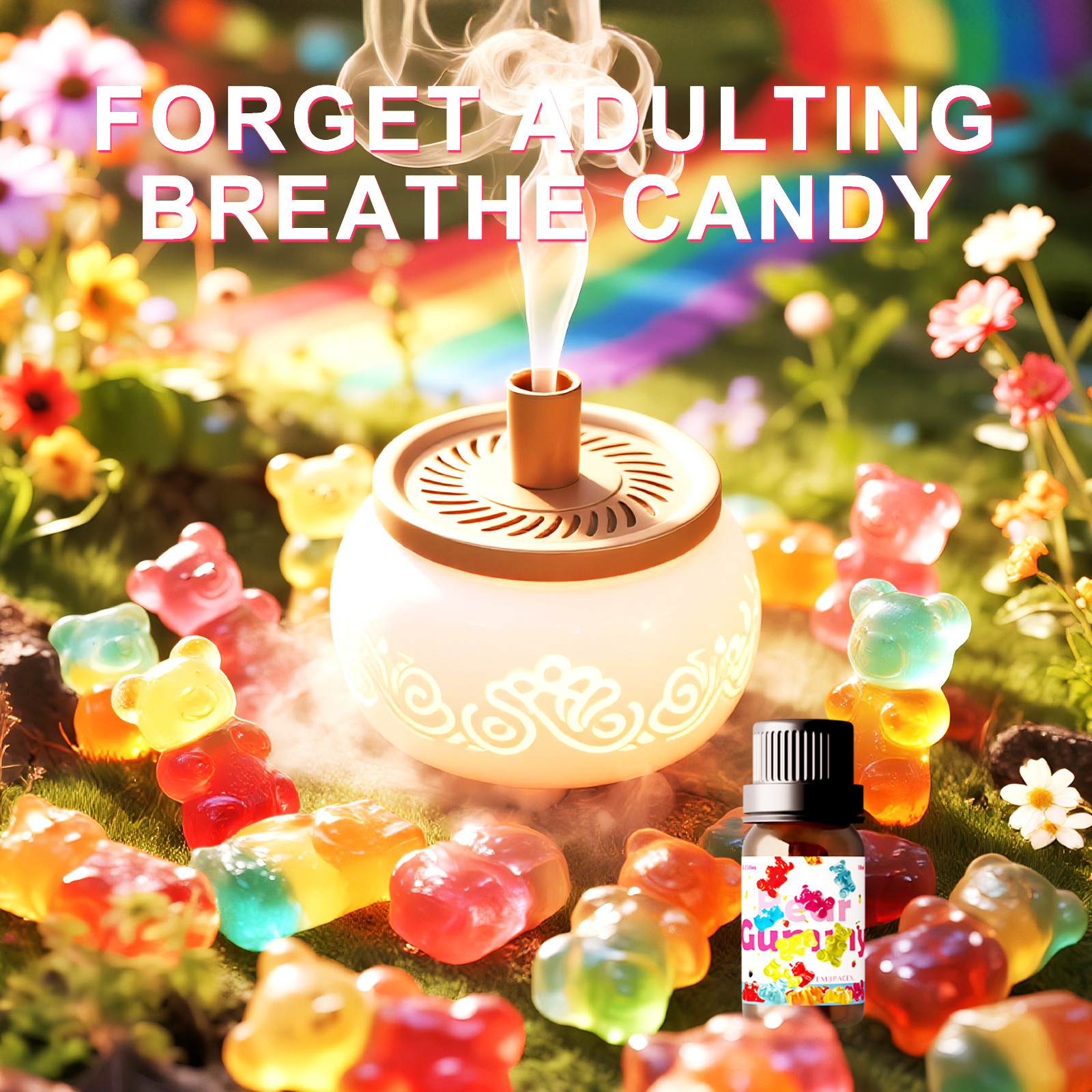 10ml Gummy Bear Fragrance oil  - مراجعة Fragrance Oil 10Ml وسعره