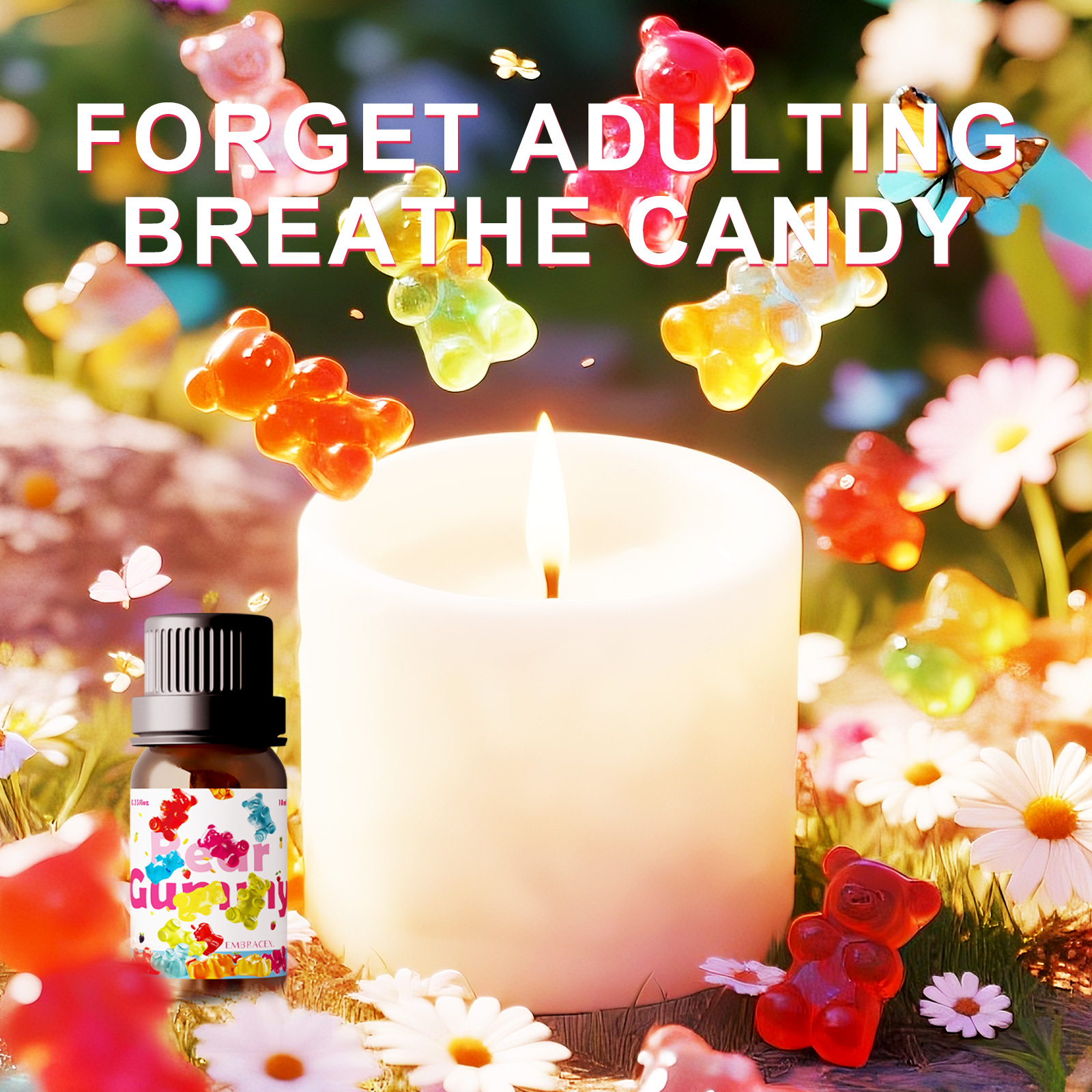 10ml Gummy Bear Fragrance oil  - مراجعة Fragrance Oil 10Ml وسعره