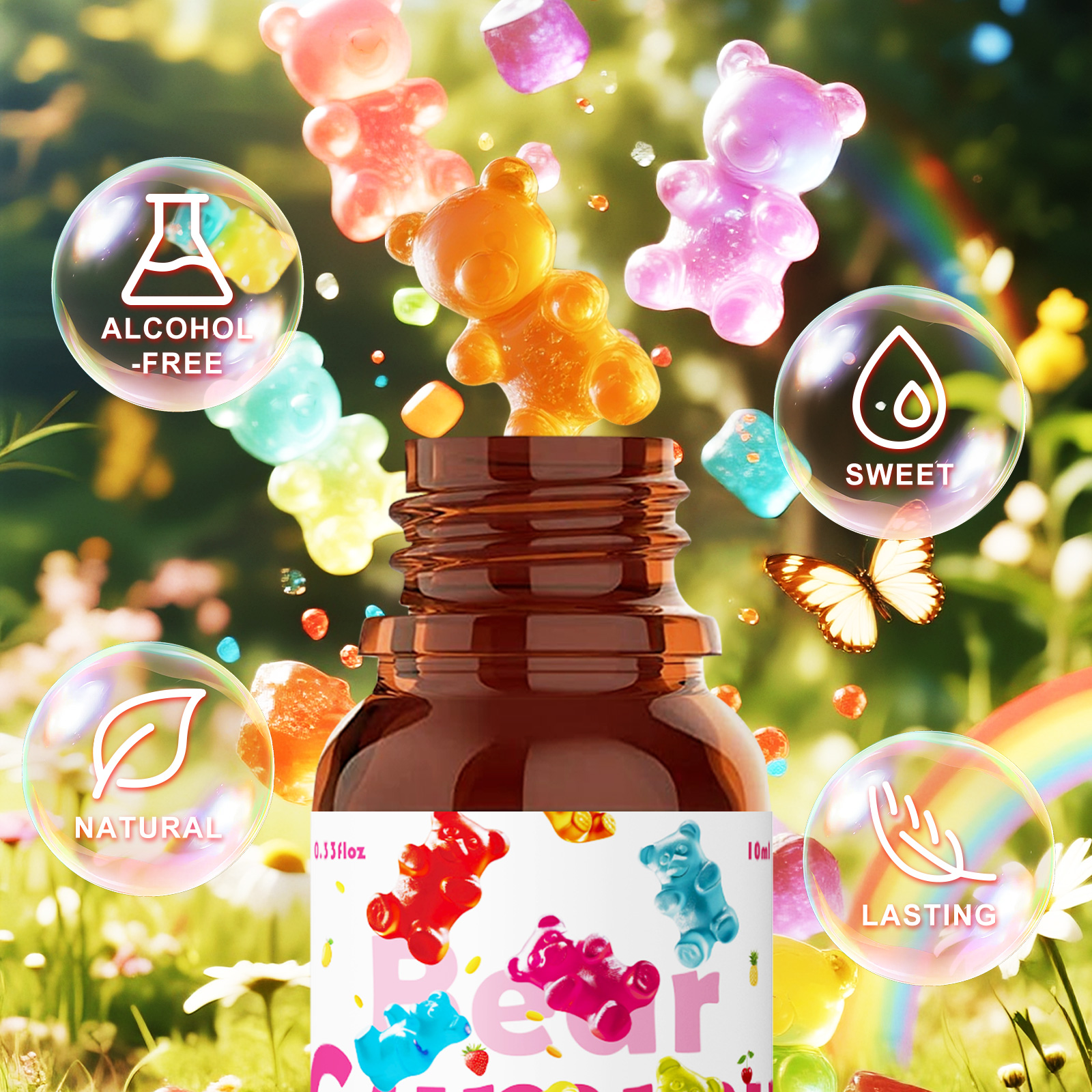 10ml Gummy Bear Fragrance oil  - مراجعة Fragrance Oil 10Ml وسعره