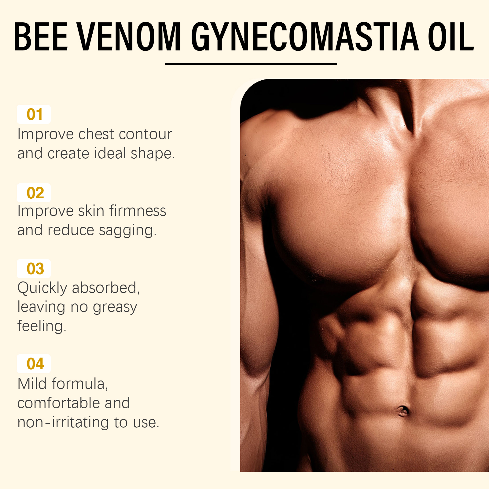 Bee Venom Men's Chest Massage  - مراجعة Fragrance Oil 10Ml وسعره