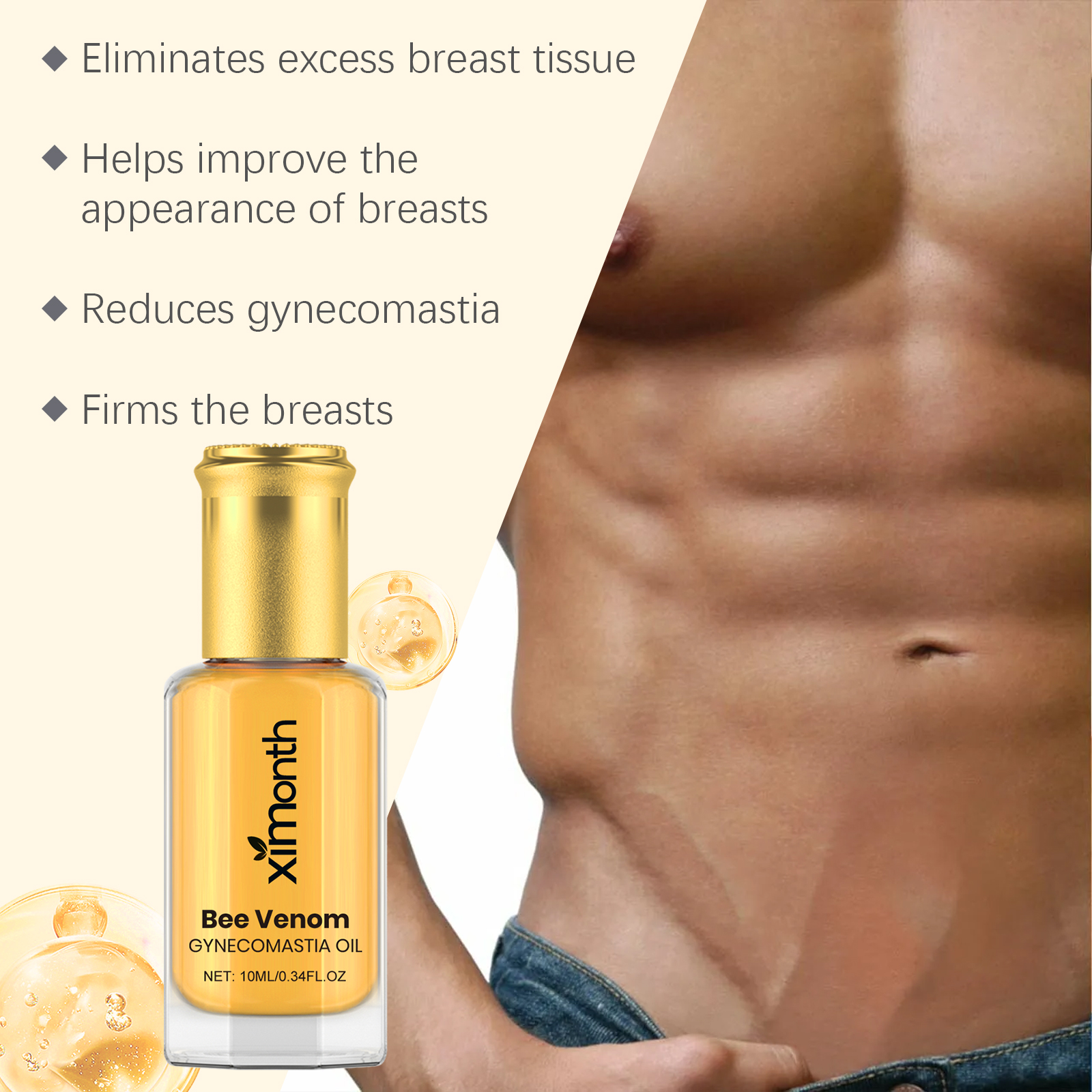 Bee Venom Men's Chest Massage  - مراجعة Fragrance Oil 10Ml وسعره