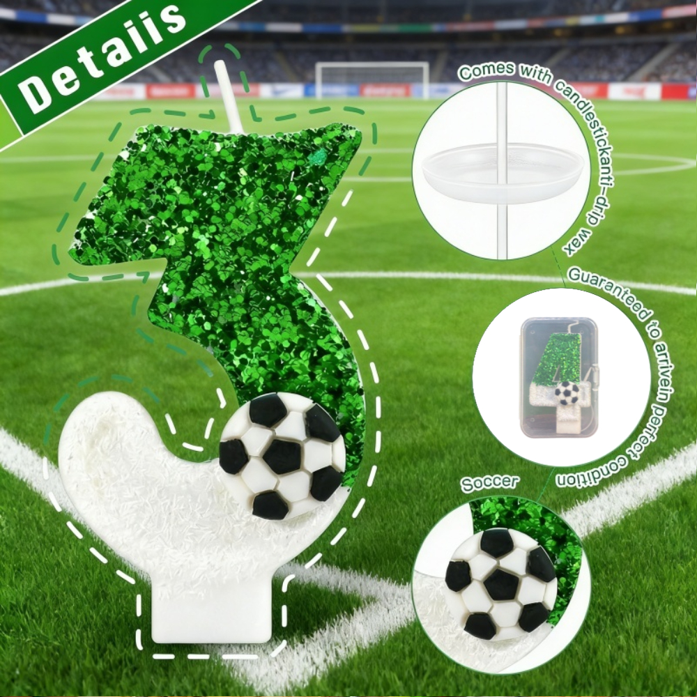 Football Shape Number Cake Can - مراجعة Candle Supplies Usa وسعره