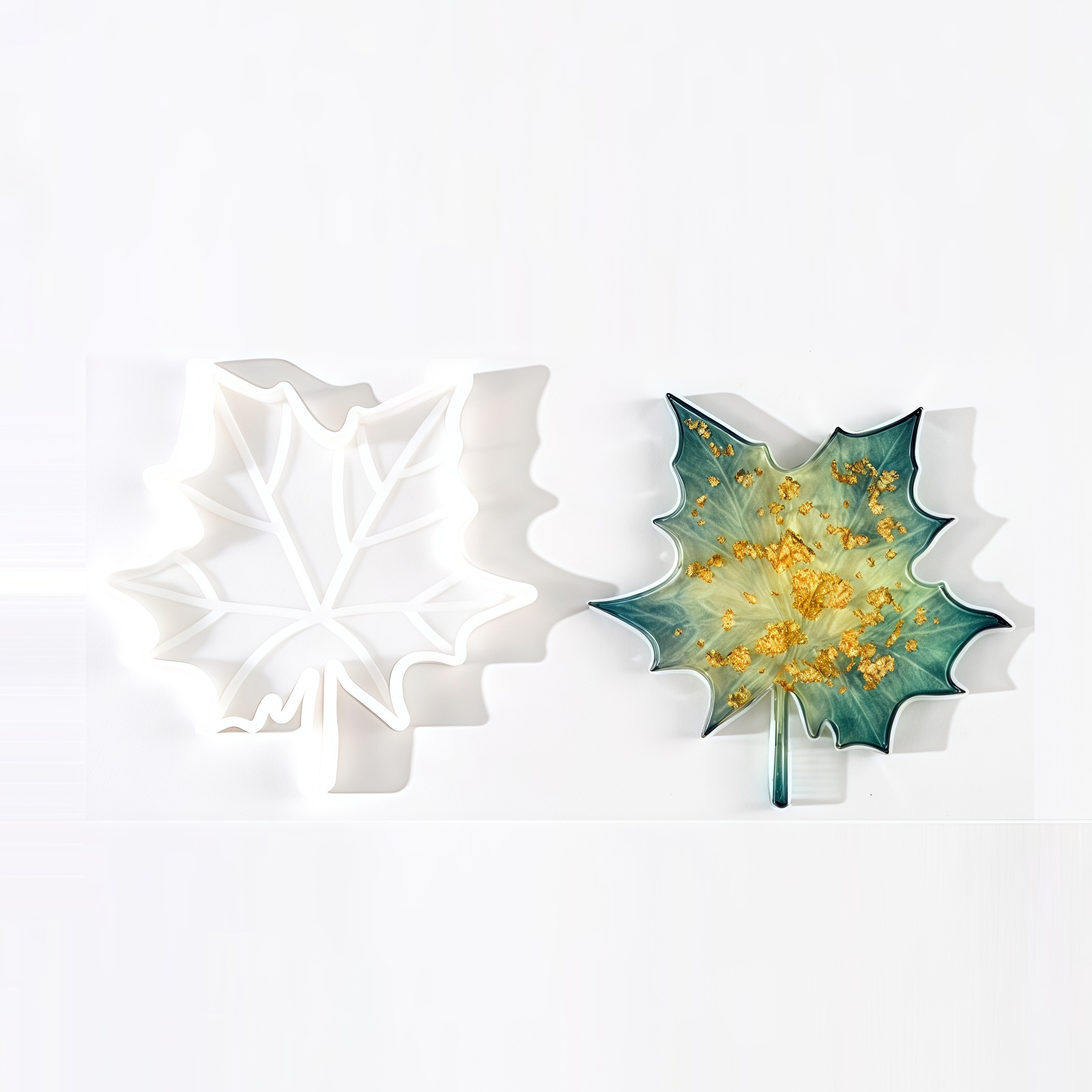 1PC Maple Leaf shaped Silicone - مراجعة Candle Supplies Usa وسعره