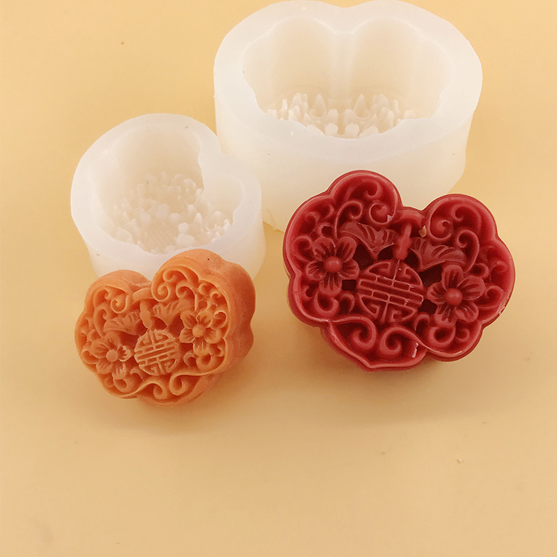 3D Ruyi Lock Silicone Mold DIY - مراجعة Candle Supplies Eu وسعره