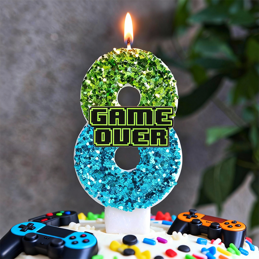3D Game Controller Shaped Cand - مراجعة Candle Supplies Video وسعره