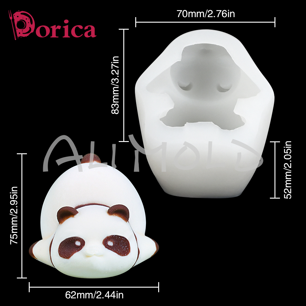 Panda Silicone Mold Fondant Ch - مراجعة Candle Supplies Eu وسعره
