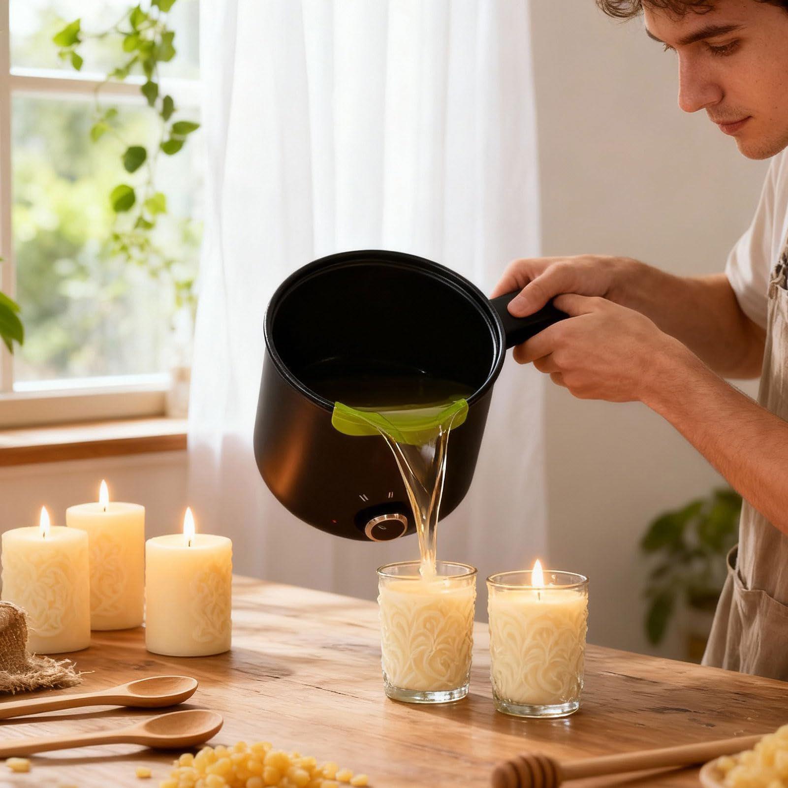 Candle Wax Melting Pot 1.5L La - مراجعة Wax Melting Pot وسعره