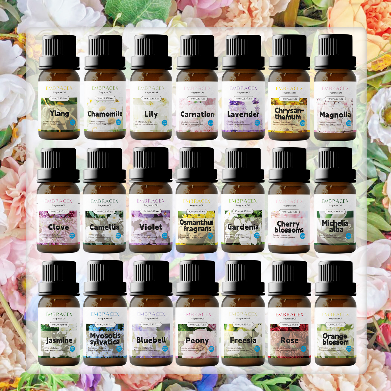 10ml Carnation essential oil F - مراجعة Fragrance Oil 10Ml وسعره