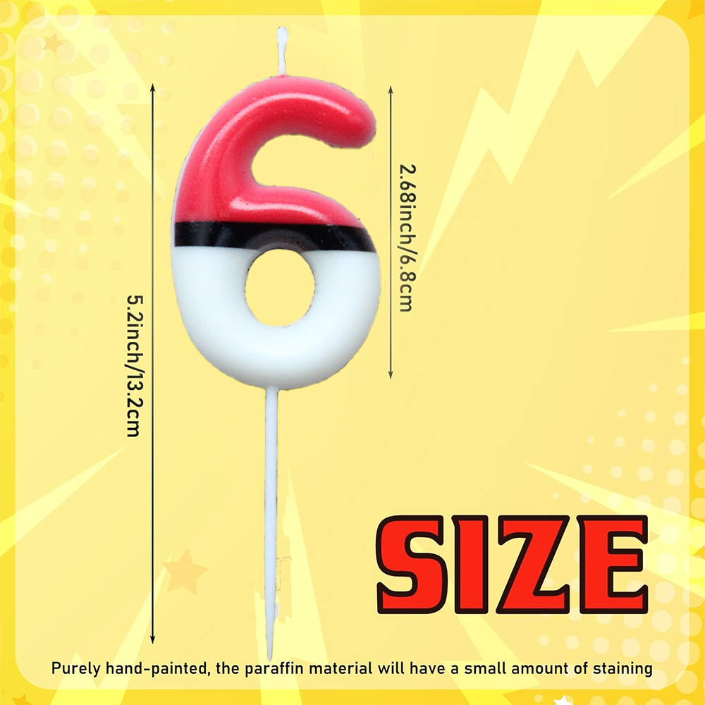 Pikachu candle birthday candle - مراجعة Candle Supplies Video وسعره