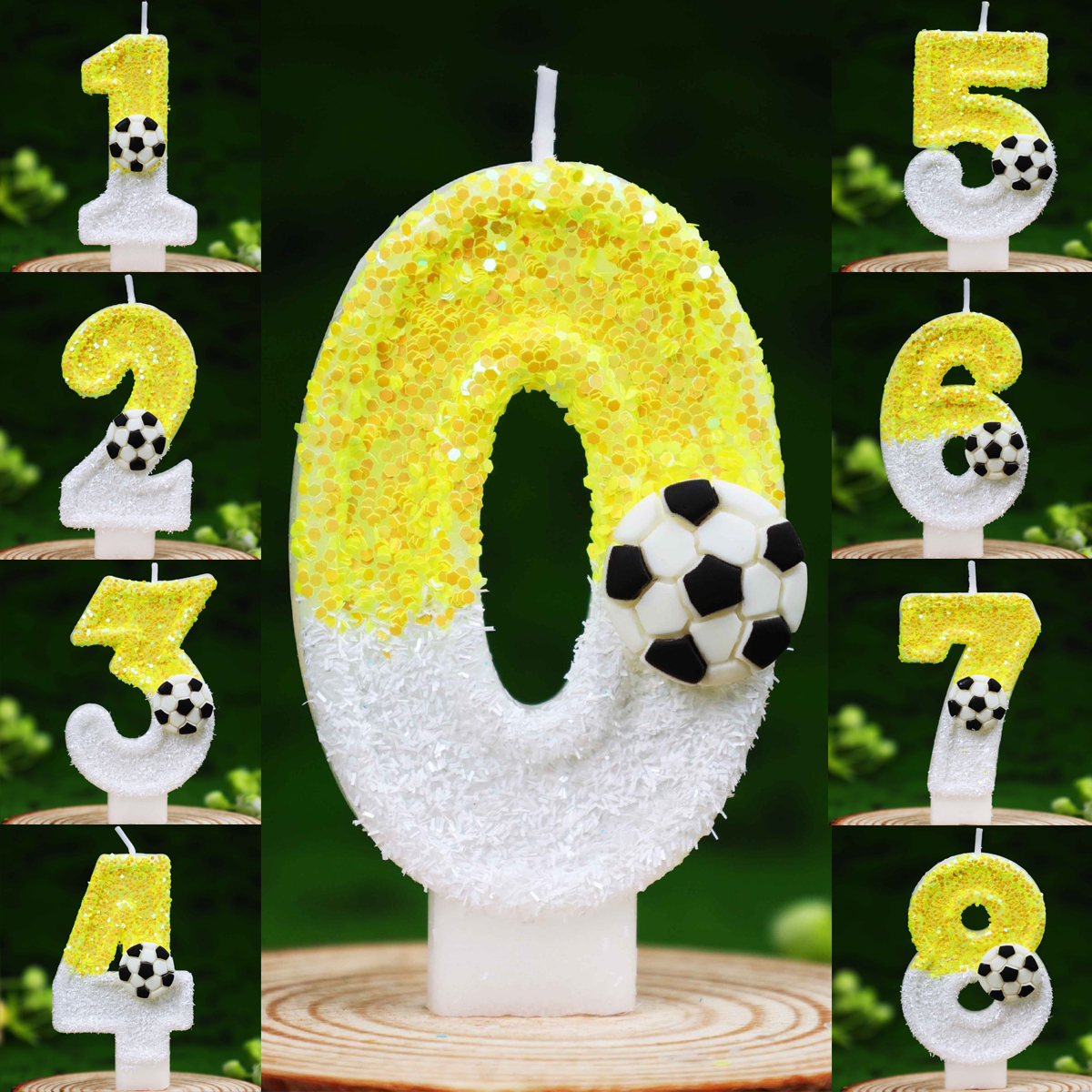 Yellow White Sequins Sports Fo - مراجعة Candle Supplies Usa وسعره