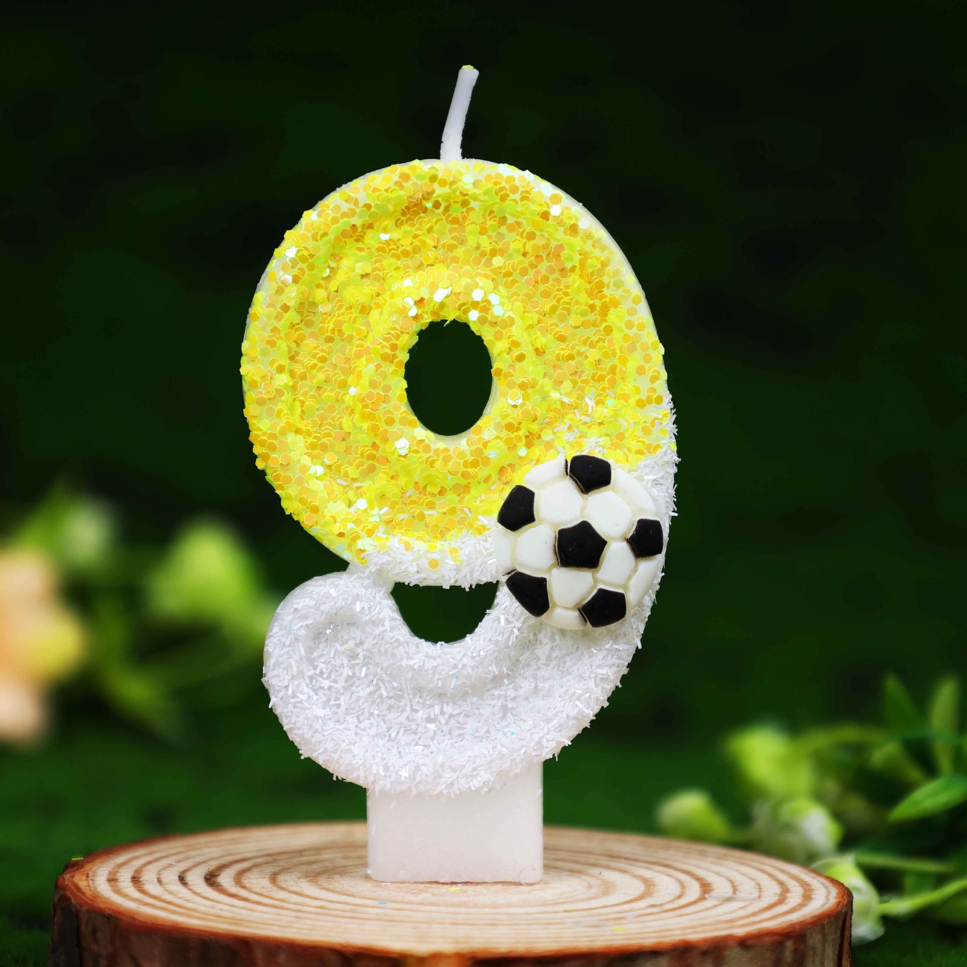 Yellow White Sequins Sports Fo - مراجعة Candle Supplies Usa وسعره