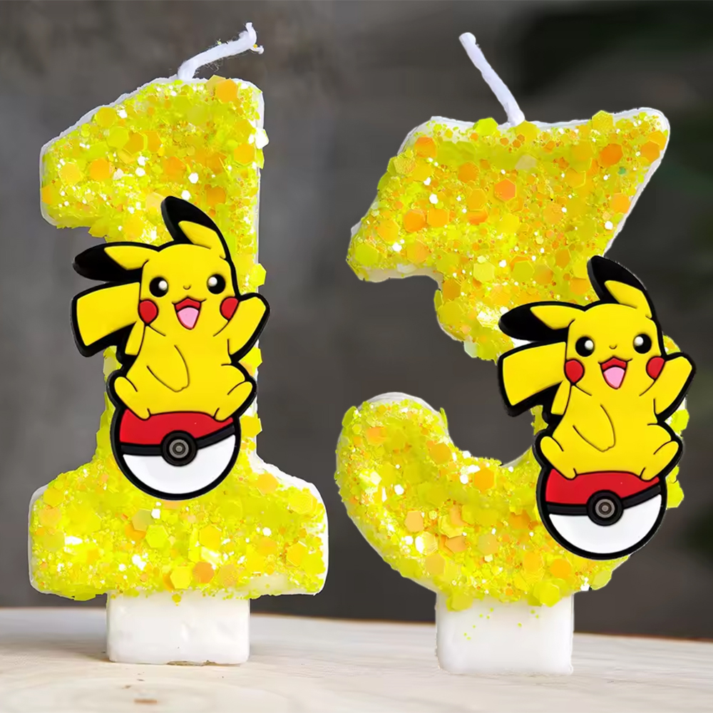 Pokemon Birthday Candle Number - مراجعة Candle Supplies Video وسعره