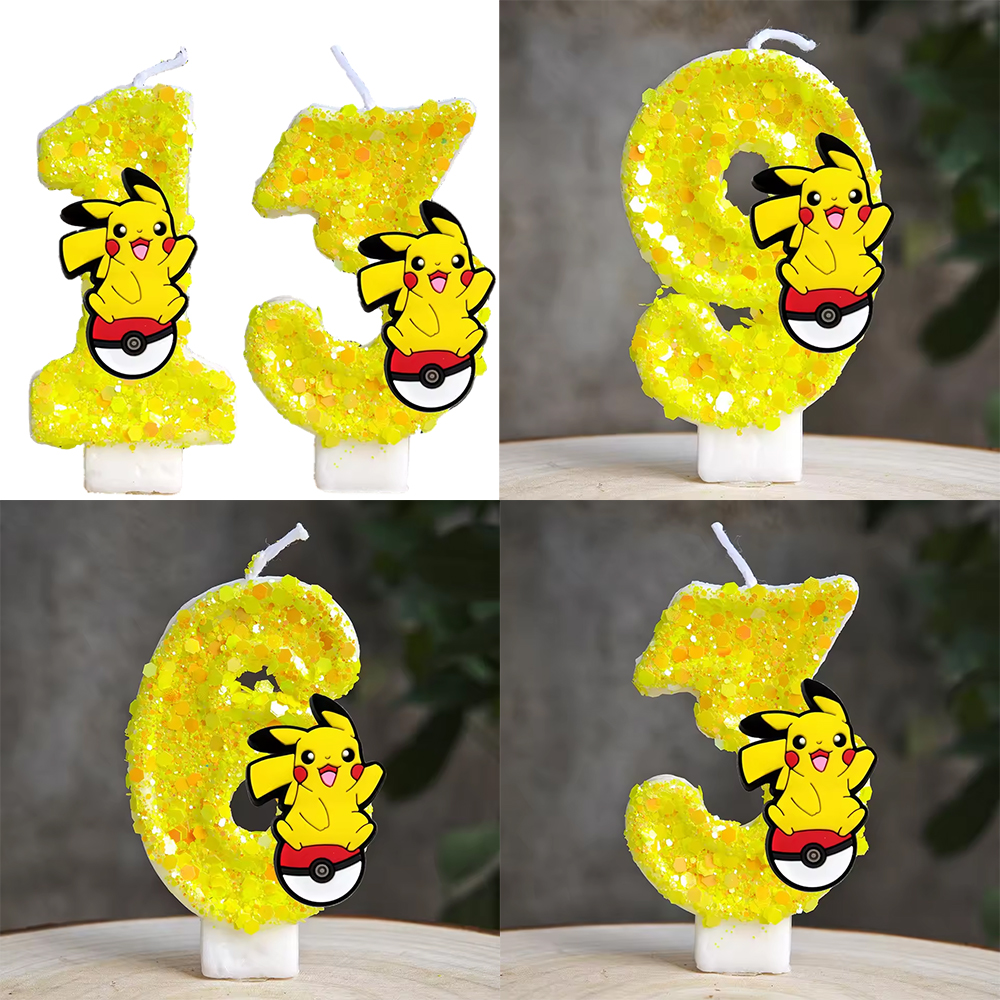 Pokemon Birthday Candle Number - مراجعة Candle Supplies Video وسعره