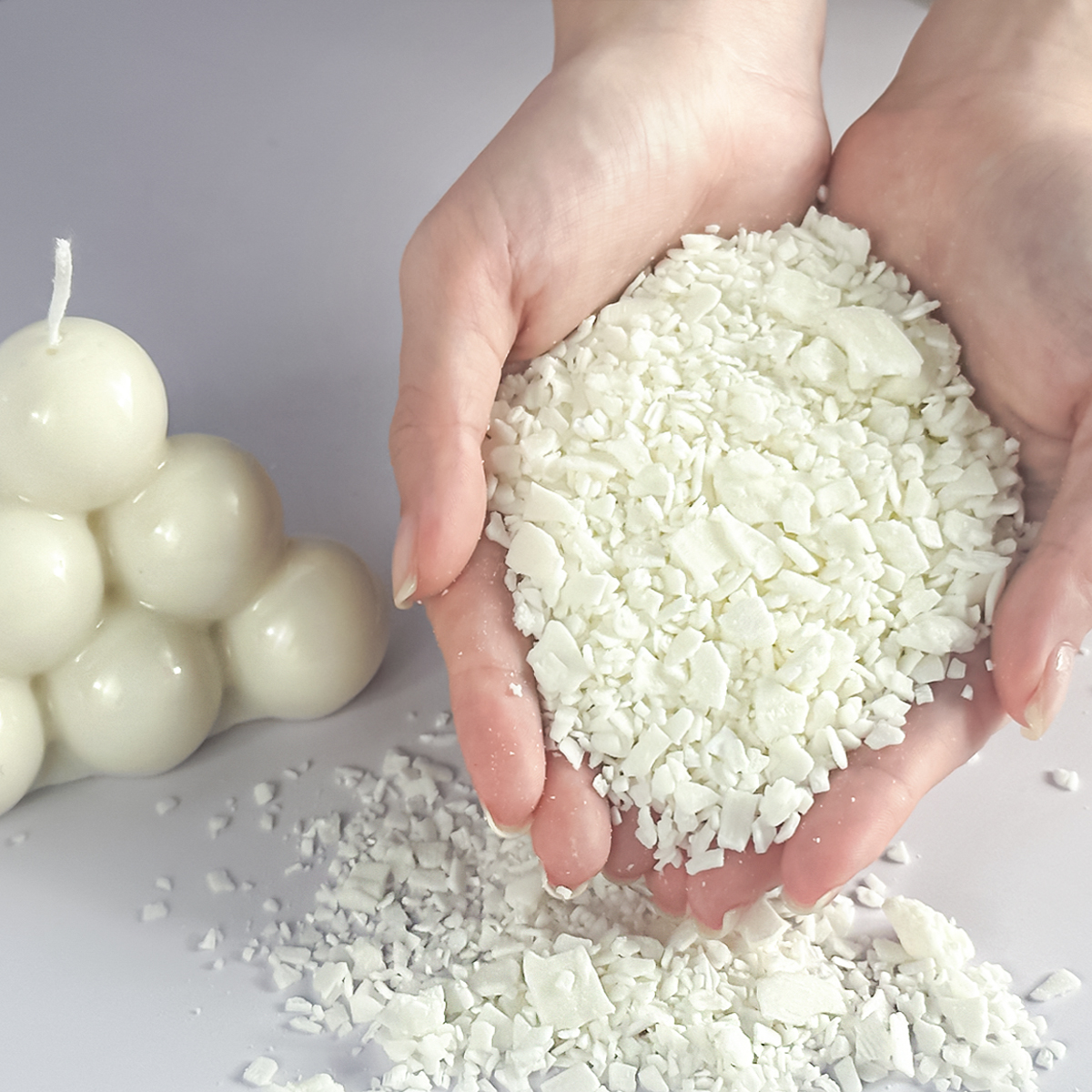 250g/500g Natural Soy Wax Gran - مراجعة Candle Making Supplies Usa وسعره