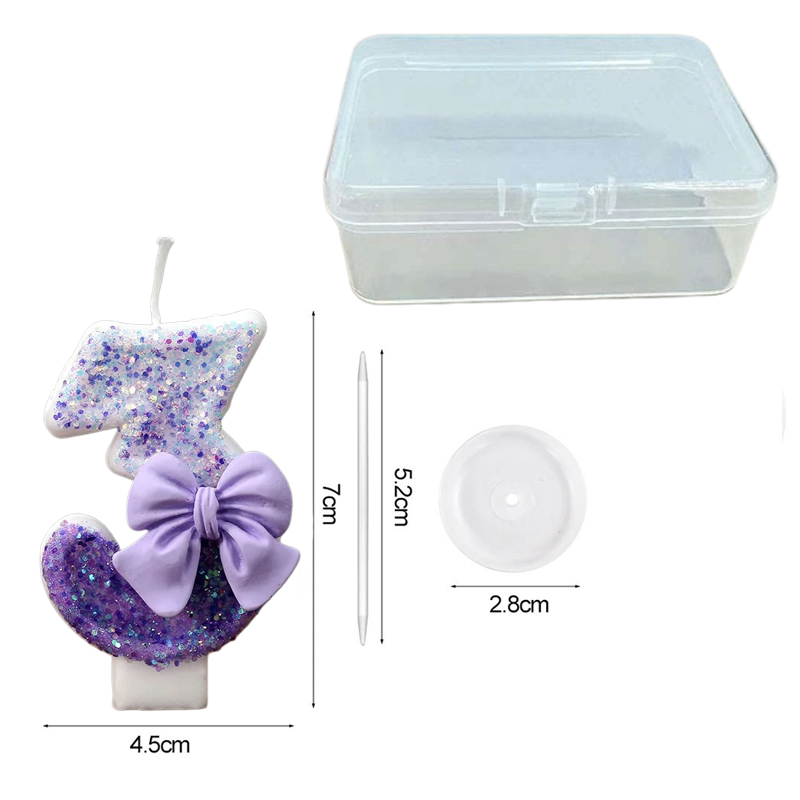 Creative Glitter Gradual Purpl - مراجعة Candle Supplies Usa وسعره