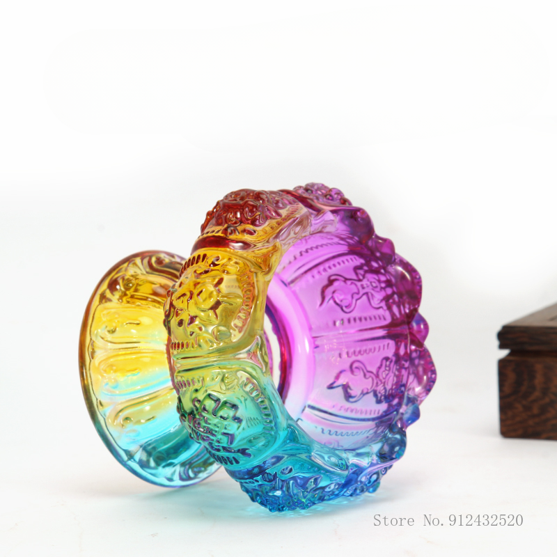 Colorful Lucky High Feet Lamp  - مراجعة Candle Glass Supplies وسعره