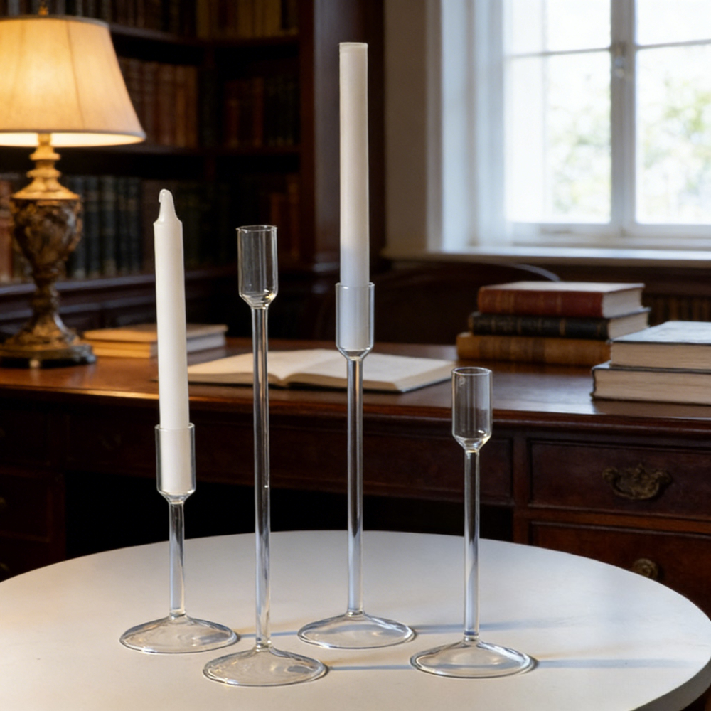 Nordic Minimalism Clear Glass  - مراجعة Candle Glass Supplies وسعره