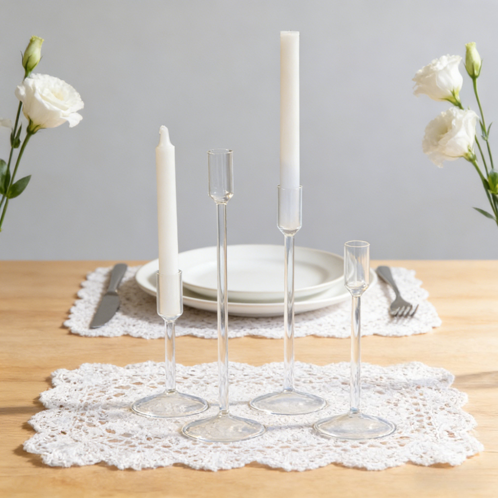 Nordic Minimalism Clear Glass  - مراجعة Candle Glass Supplies وسعره