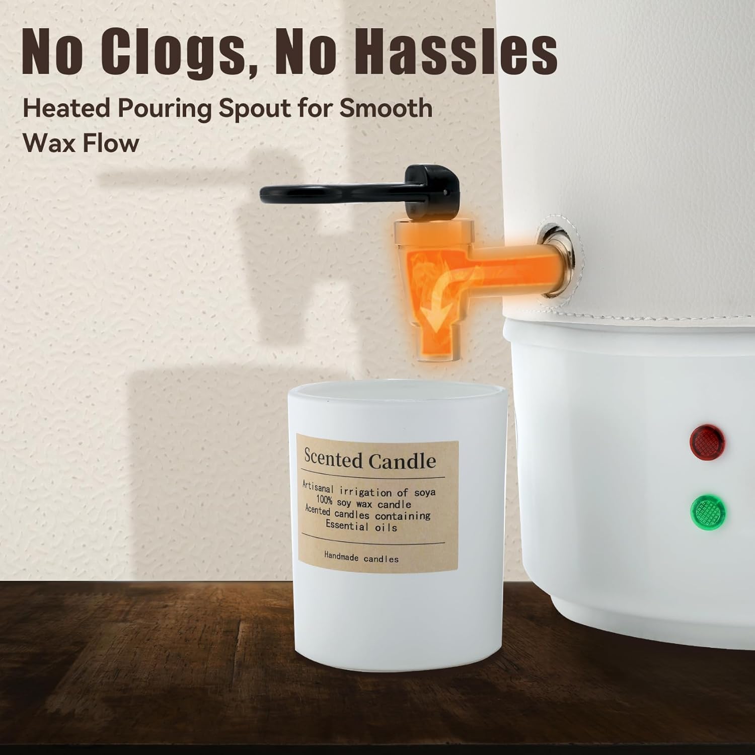Electric Candle Wax Melter Pot - مراجعة Wax Melting Pot وسعره