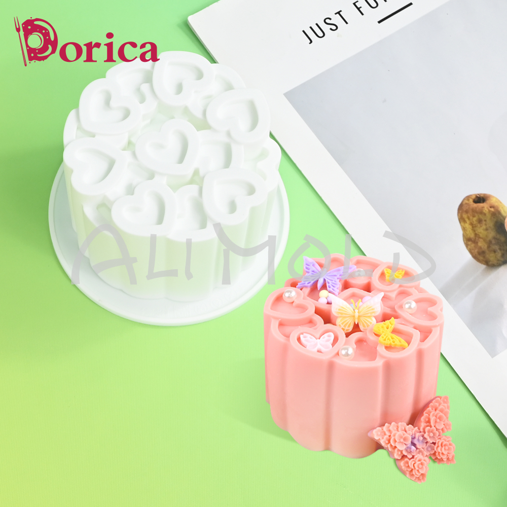 Heart Shape Bento Cake Mold Pu - مراجعة Candle Supplies Eu وسعره