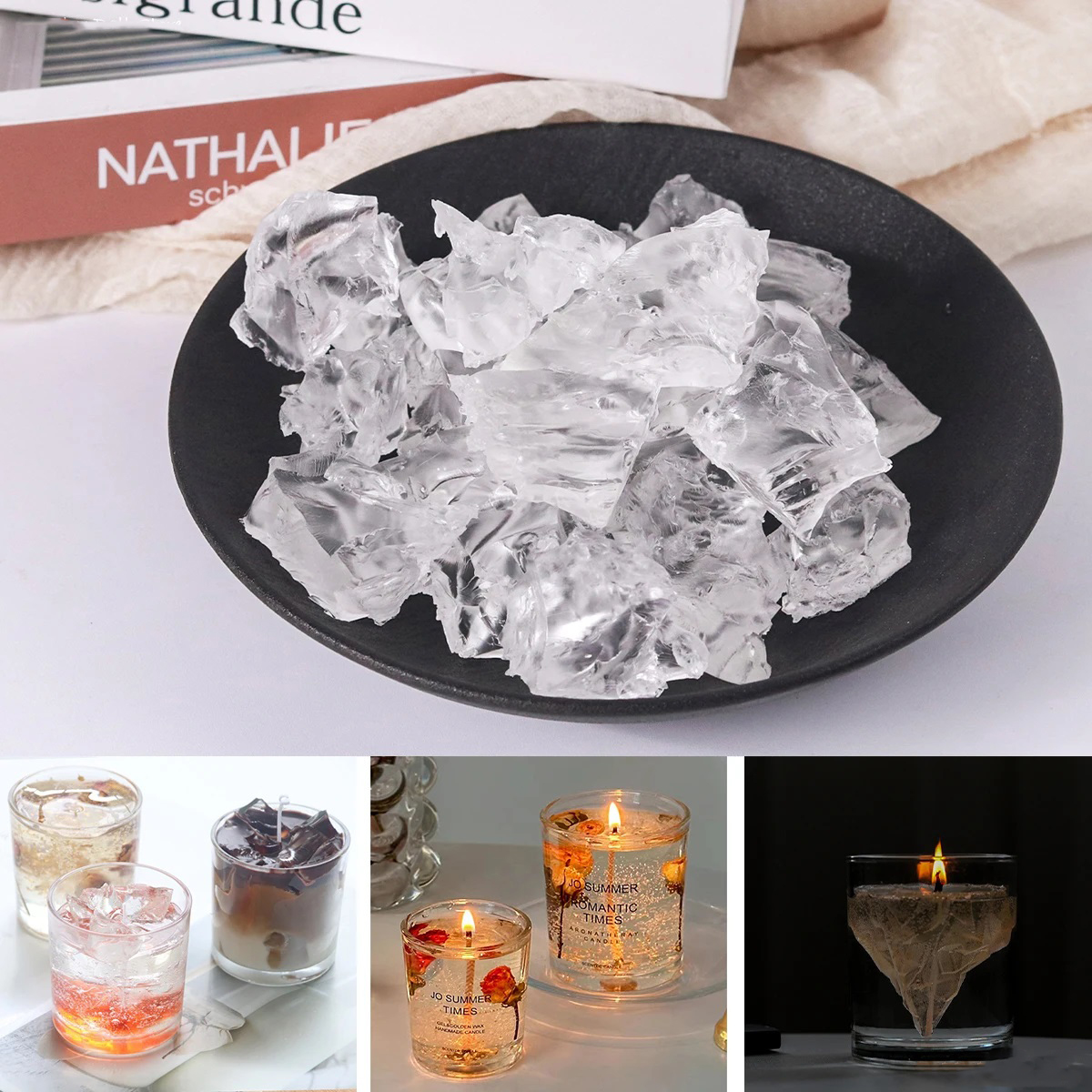 100G 7Colors Jelly Wax DIY Han - مراجعة Candle Making Supplies Usa وسعره