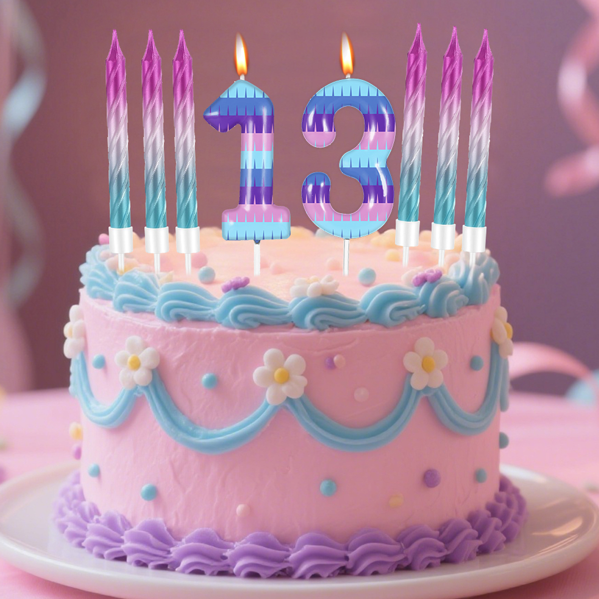 7pcs Video Game Birthday Candl - مراجعة Candle Supplies Video وسعره