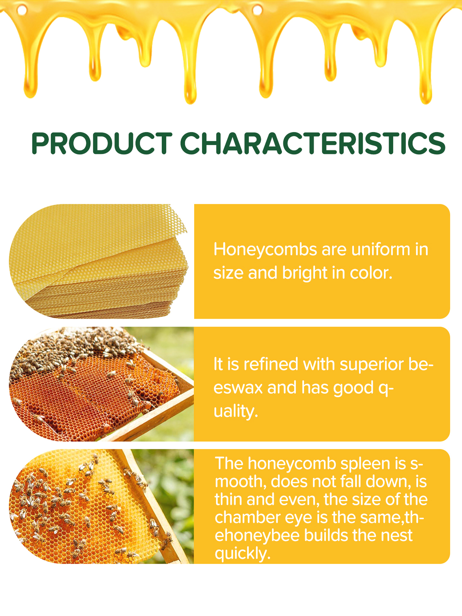 10Pcs Natural Honeycomb Bee Wa - مراجعة Candle Making Supplies Usa وسعره
